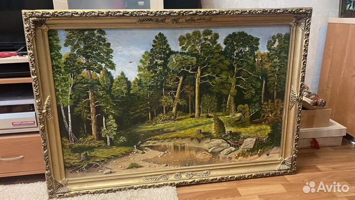 Картина копия Шишкин И.И
