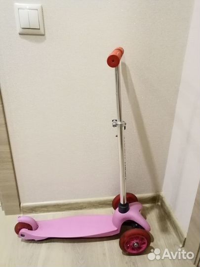 Самокат детский трехколесный бу