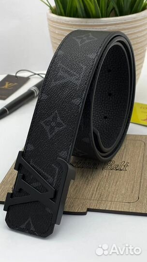 Мужской кожаный ремень Louis Vuitton