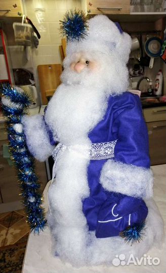 Кукла Дед Мороз, ручная работа