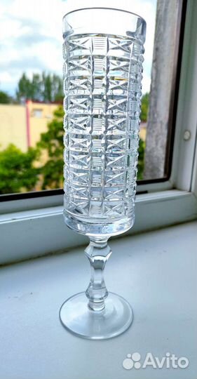 Фужеры хрустальные праздничные СССР