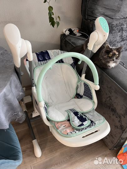 Шезлонг стул для кормления качель