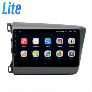 Магнитола Parafar Honda Civic 2012-2016 Android