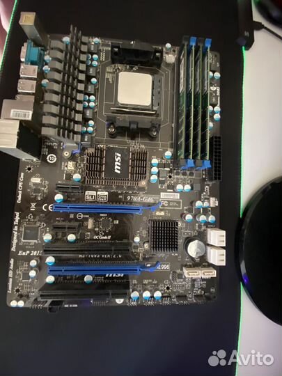 Материнская плата+процессор+оперативная память