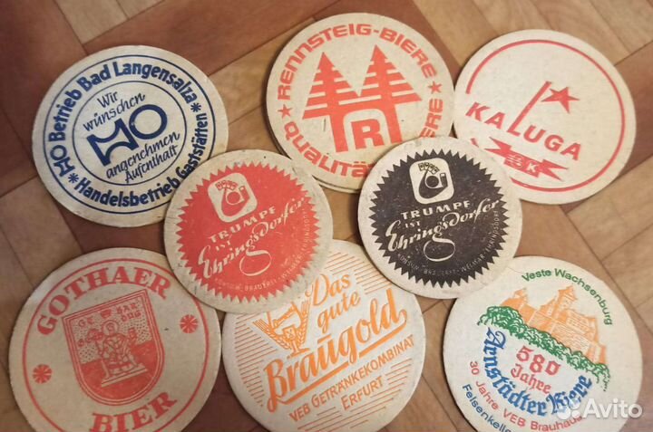 Коллекционная этикетка. Бирдекели гдр