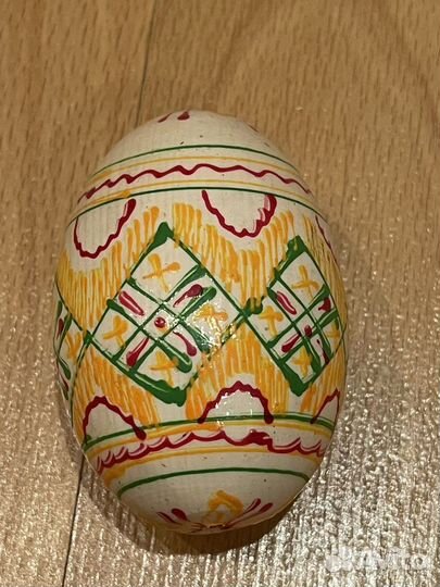 Яйцо пасхальное деревянное