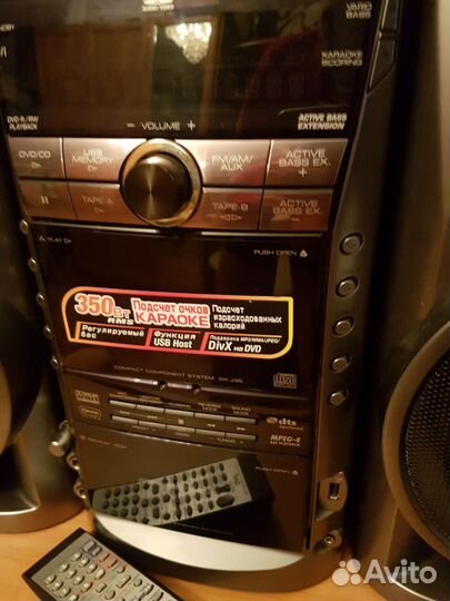 Музыкальный центр JVC CA-DXJ35