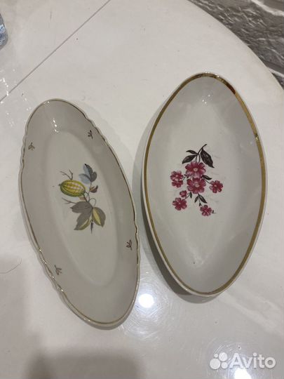 Селедочницы фарфор СССР