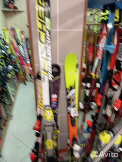 Горные лыжи fischer rc4 worldcup GS с ботинками