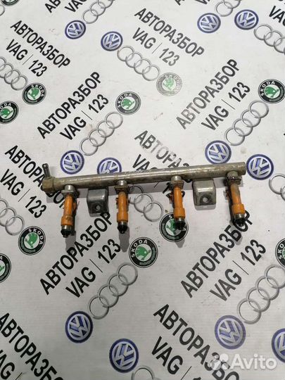 Топливная рейка с форсунками FAW V5