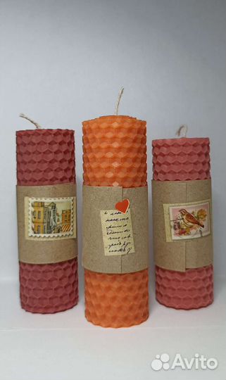 Свечи из вощины