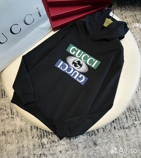 Худи Gucci inverted logo