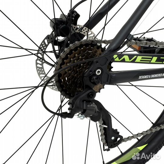 Велосипед Welt Ridge 1.0 HD 27 (2024) Dark Grey