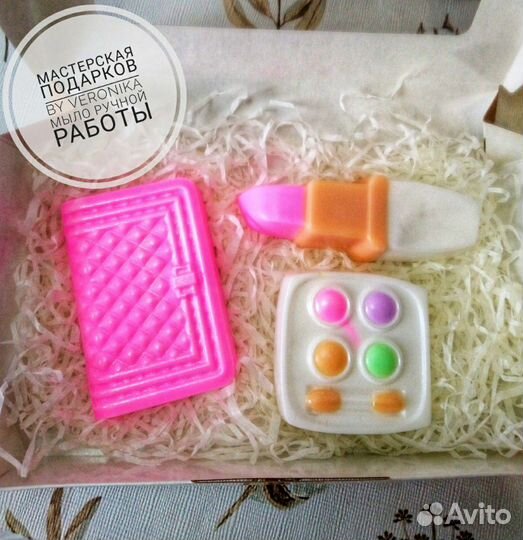 Мыло ручной работы. подарок девчонкам