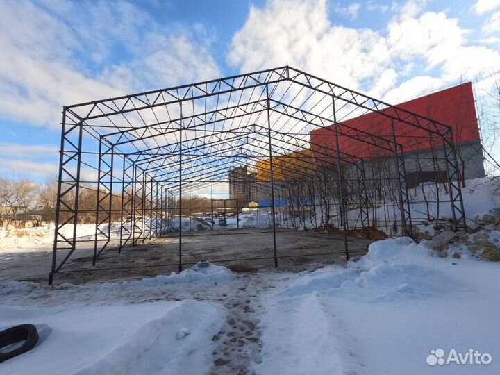 Ангар 18х50м. / Коровник