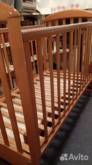 Кроватка Pali zoo с матрасом и ящиком для белья