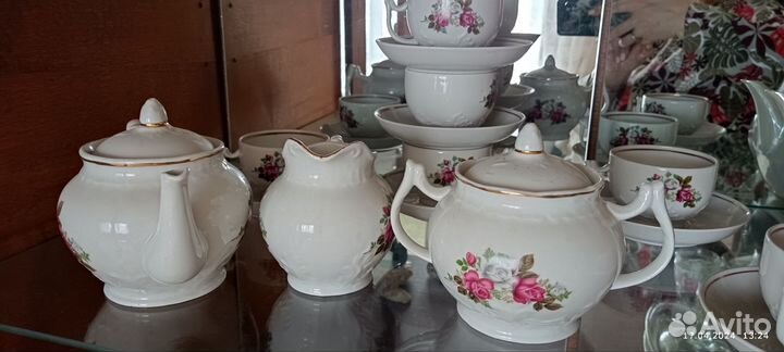 Чайный сервиз Вербилки СССР