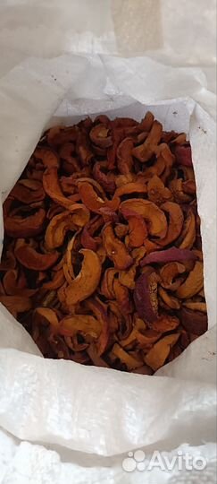 Яблоки домашние сушенные