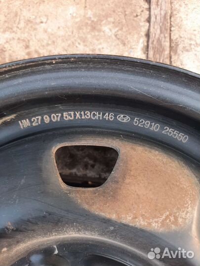 Диски на accent r13