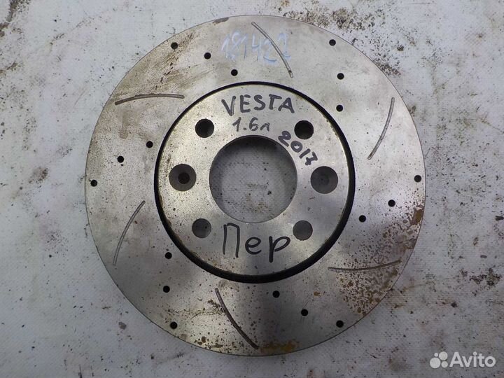 Тормозной диск LADA vesta передний