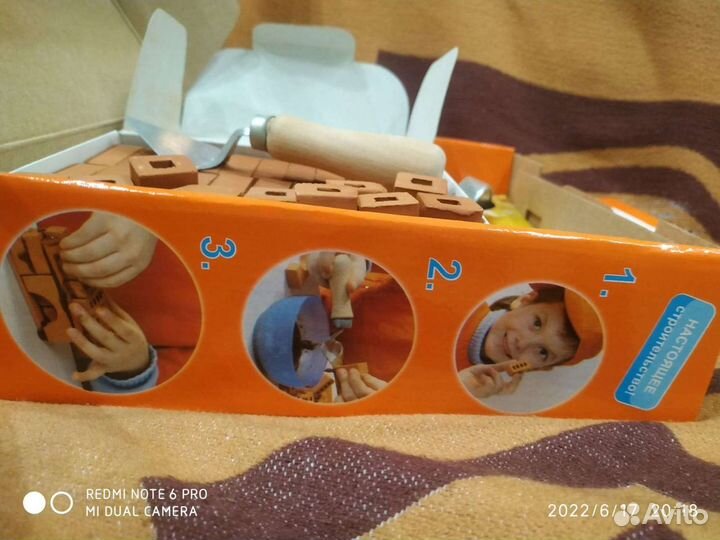 Конструктор из настоящих керамических кирпичиков