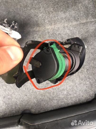 Ремень безопастности volvo s80 пасажира