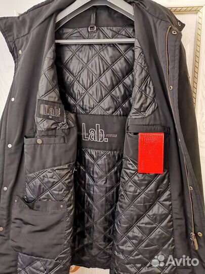 Pal zileri пуховик парка куртка р48-50-52