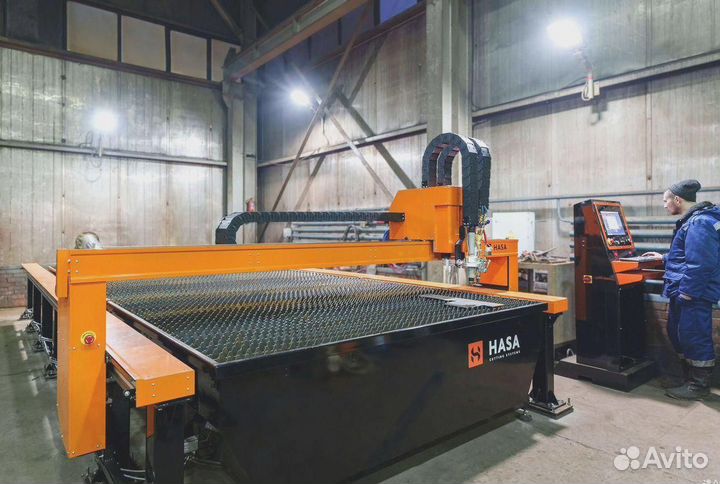 Плазменный станок с чпу плазморез hasa 140А