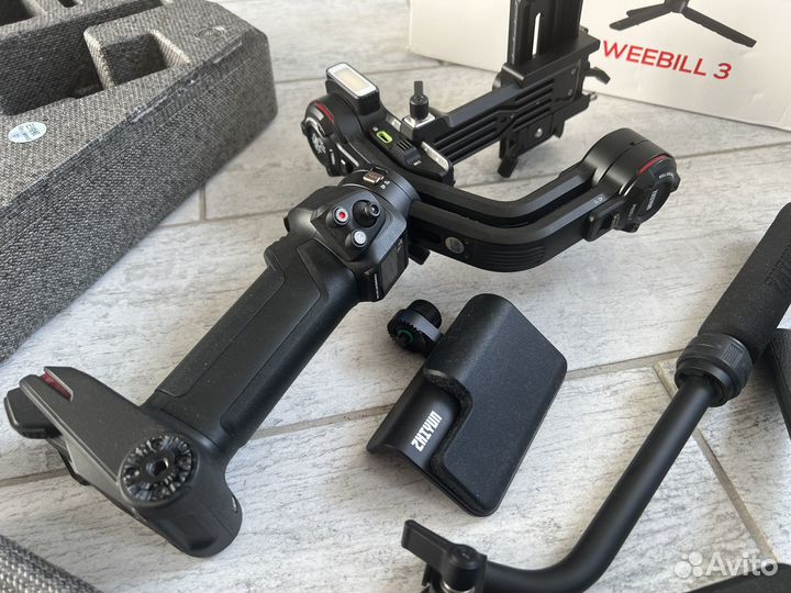 Стабилизатор Zhiyun Weebill 3 + подпор + ручка