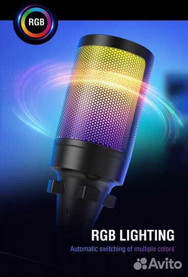 Микрофон Fifine Ampligame USB. Новый