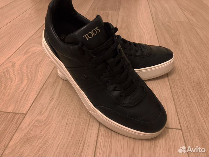 Мужские кожаные кеды TOD'S оригинал