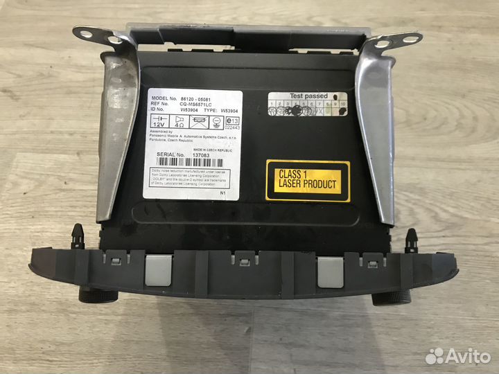 Автомагнитола Toyota Avensis II