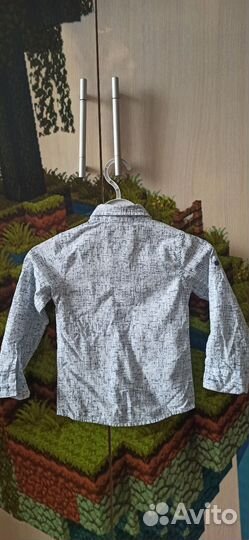 Рубашка для мальчика 86 92