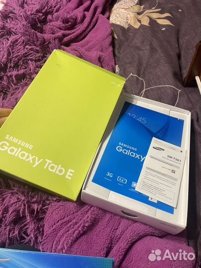 Планшет samsung galaxy tab E