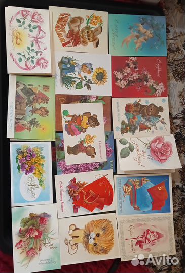 Открытки СССР чистые