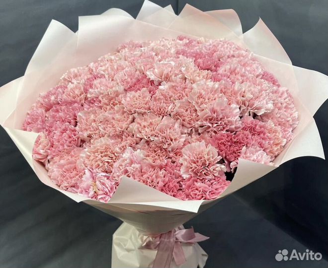 Букет из гвоздик