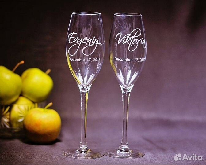 Печать на шарах, фужерах, стаканах