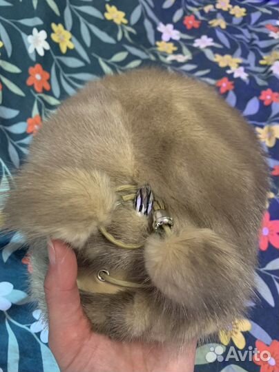 Шапка норковая женская