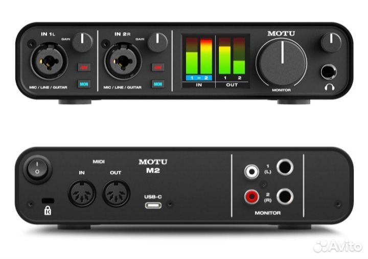 Аудиоинтерфейс Motu m2