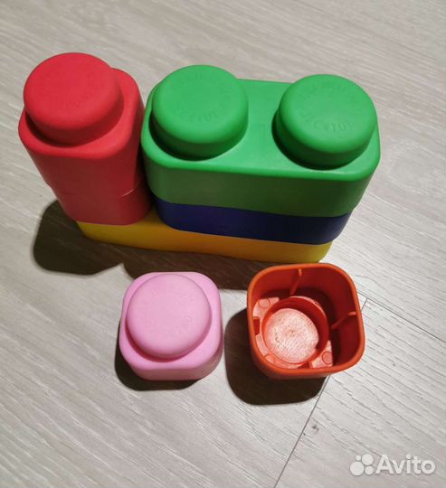 Силиконовый конструктор 0+