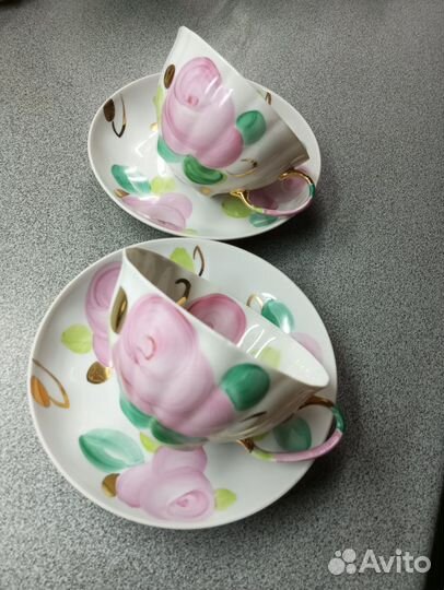 Чайная пара Дулево