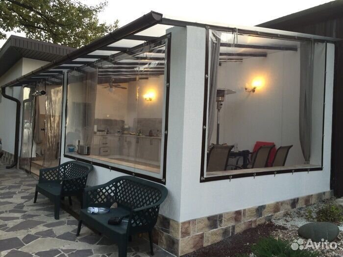 Мягкие гибкие окна (pvh)