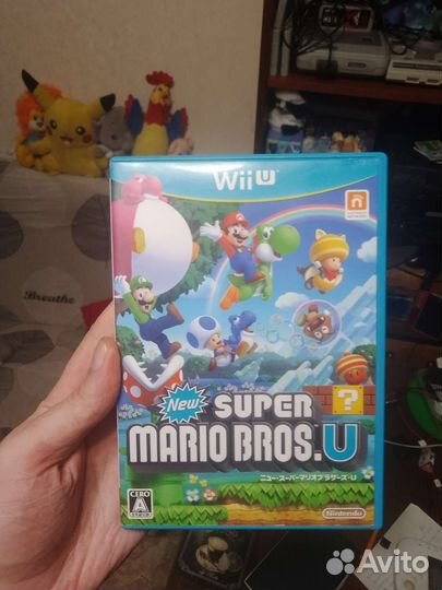 Диск Super mario bross Wiiu