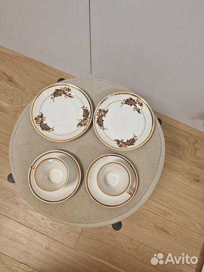 Чайный /кофейный набор СССР Рига