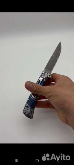 Нож с Фосфорной рукояткой