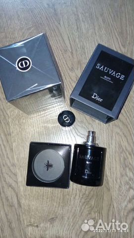 Мужской парфюм dior savage эликсир 60 ml