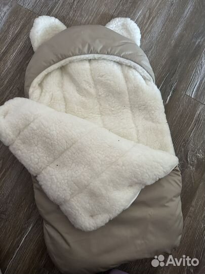 Зимний конверт в коляску