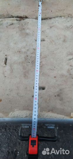 Чемодан алюминиевый большой б/у