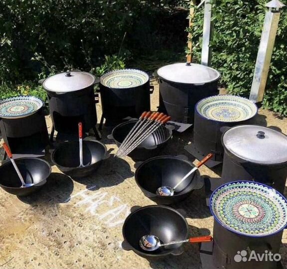 Казаны Узбекские чугунные, оригинал