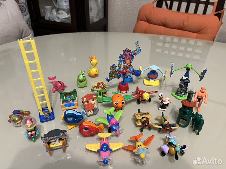 Игрушки из киндера 90х